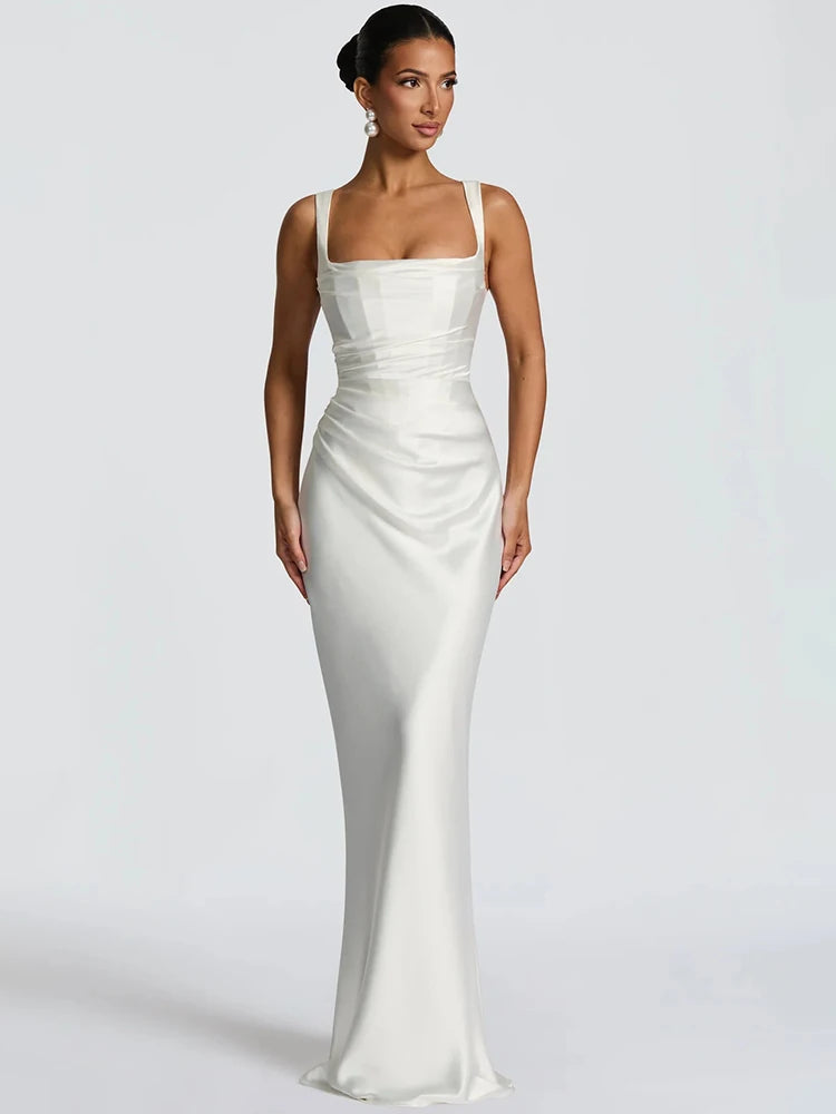 Monellier Satin Dress