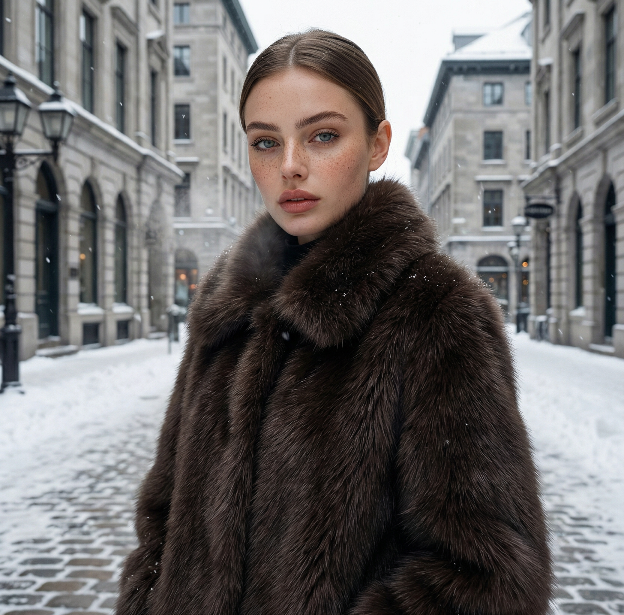 Monellier Faux Fur Jacket